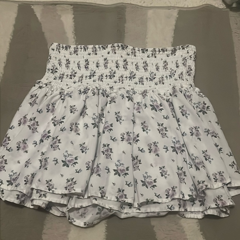 Floral Hollister skirt